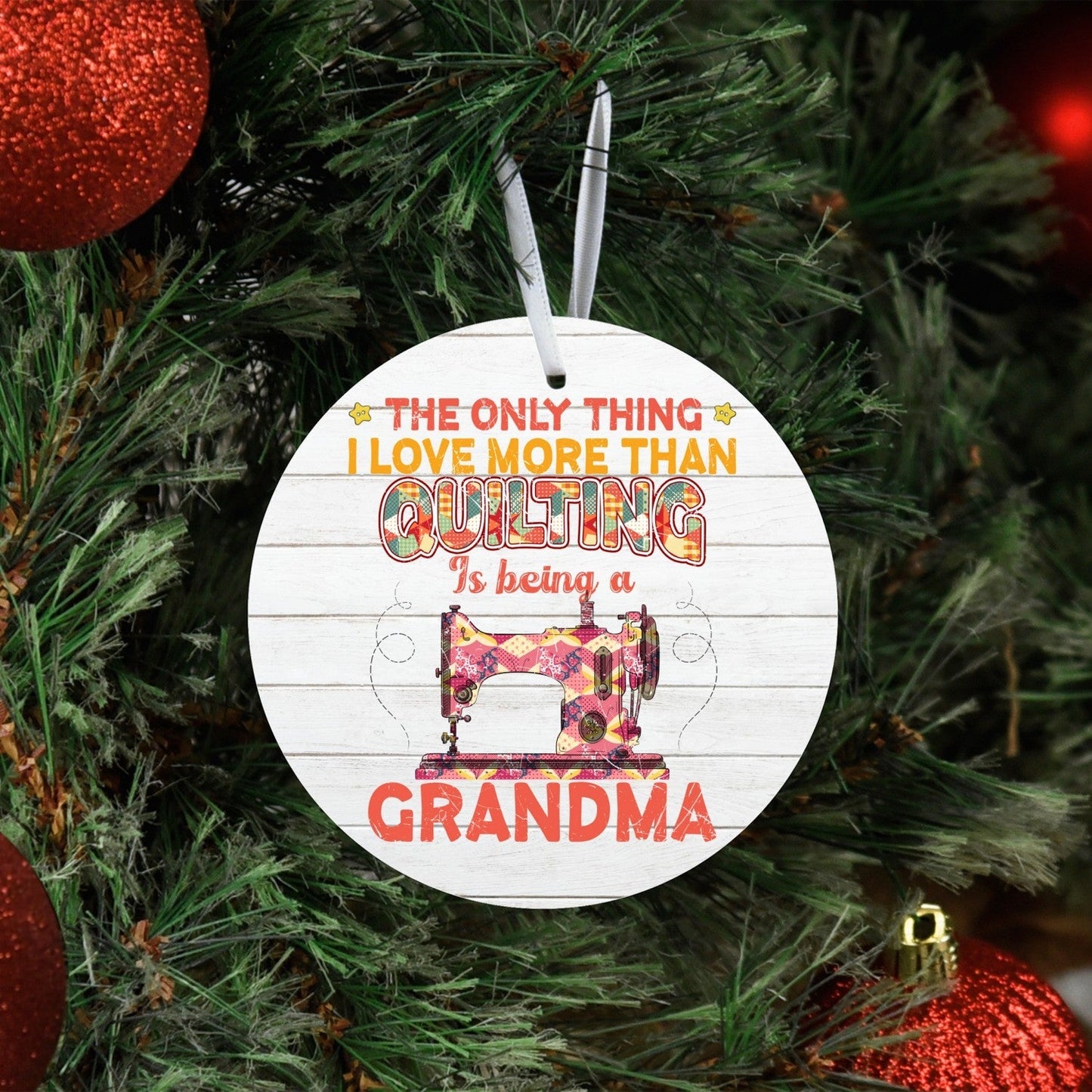 Lake & Laser Christmas Ornament Believe Christmas Ornament by Lake & Laser, Two Sided dyed aluminum with tied ribbon