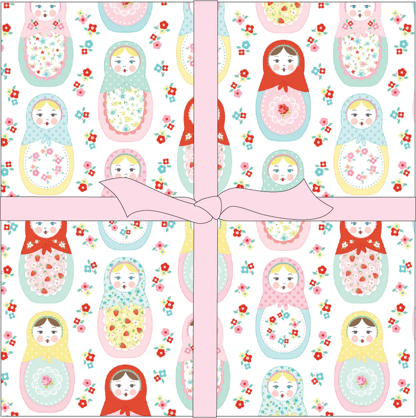 Poppie Cotton Market Day 10" Squares Fabric Precuts - 42 pcs