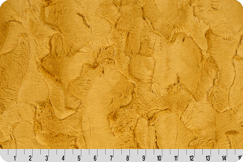 Shannon Fabrics Fabric Luxe Minky in GOLDEN Hide CUDDLE® fabric