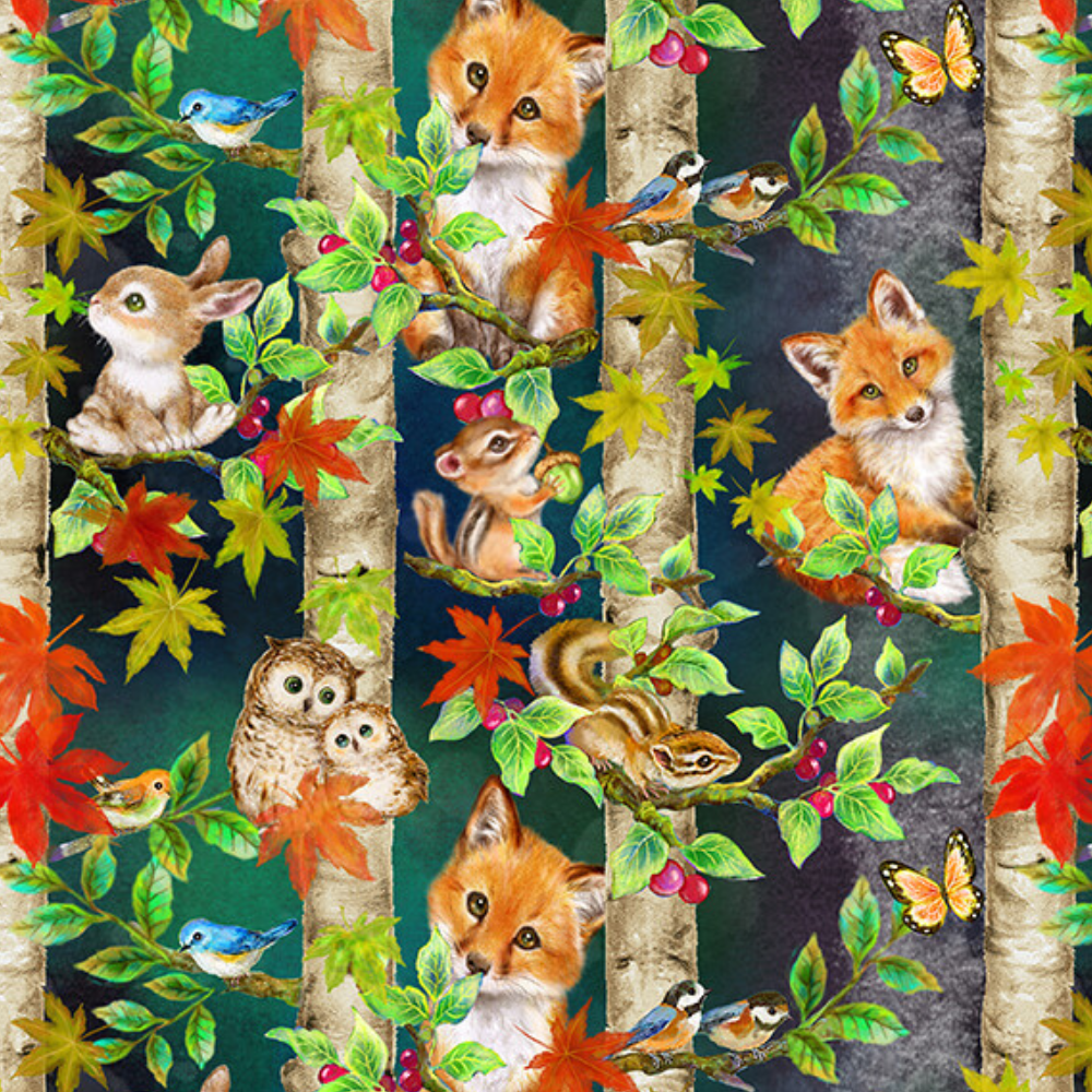 Studio E Quilt Kit Auburn Fox Fall Quilt Kit using Picture This Pattern