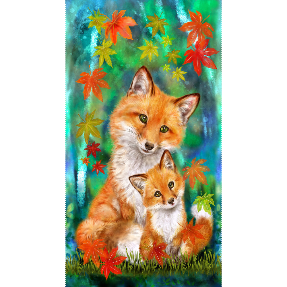 Studio E Quilt Kit Auburn Fox Fall Quilt Kit using Picture This Pattern