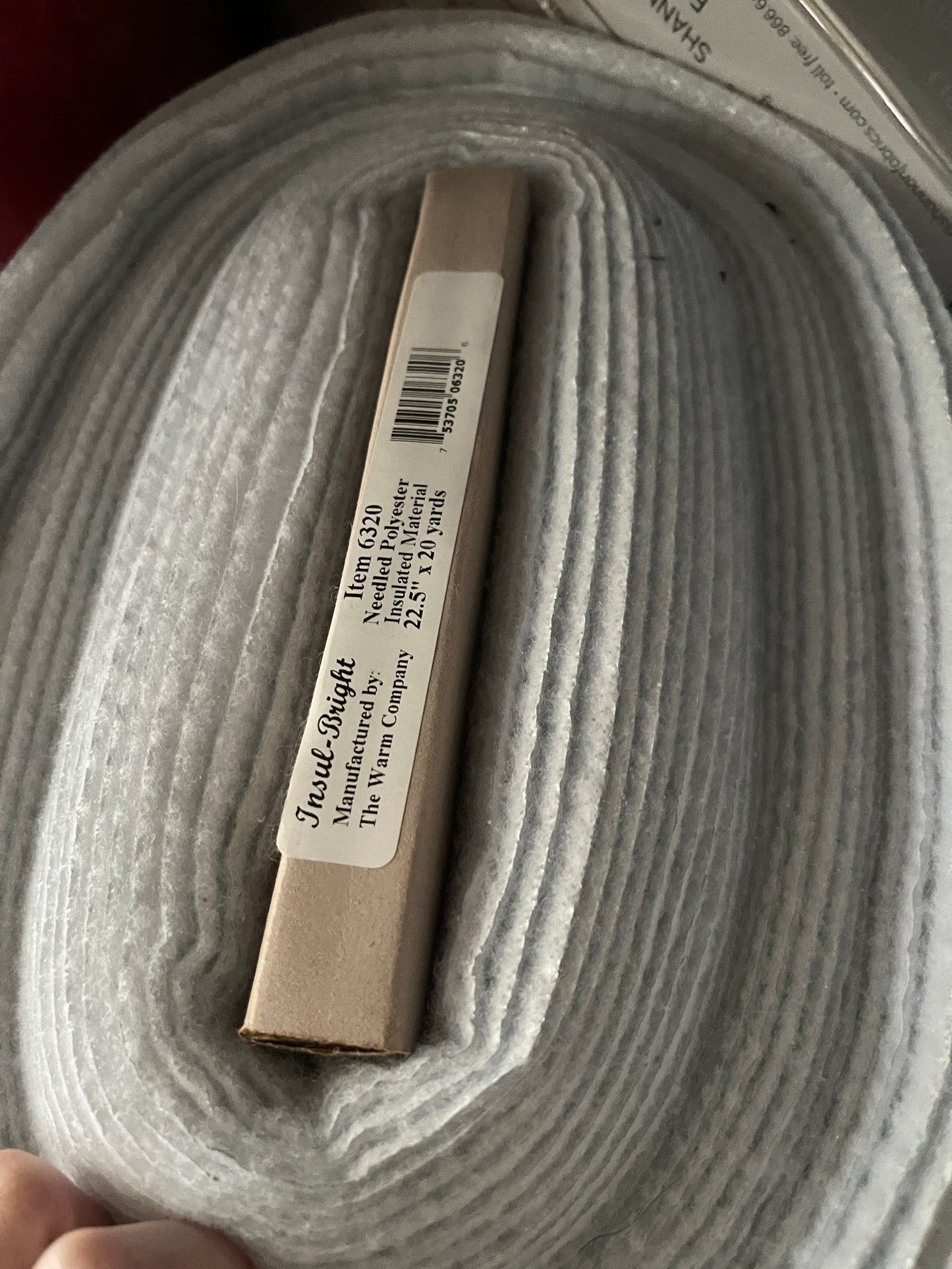 The Warm Company Lining Insul-BrightⓇ #6320 Needled Polyester Insulated Material for Lining or Batting Crafts & More