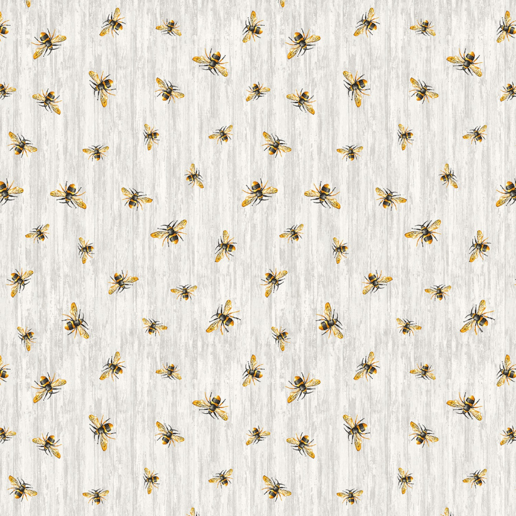 Timeless Treasures Fabric Bundle Honey Bee Farm COMPLETE 1 yard Bundle Collection (16 pieces)
