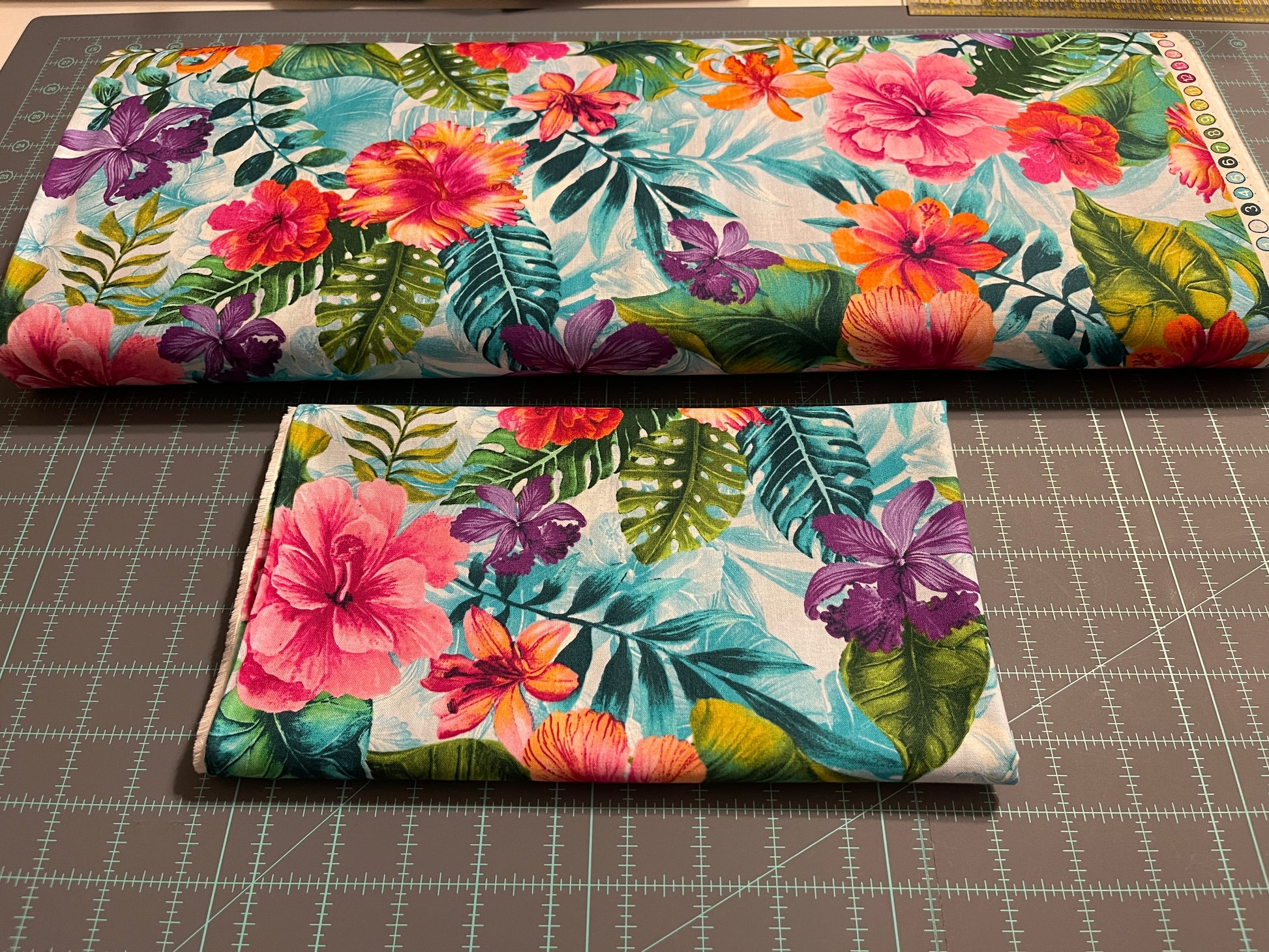 Timeless Treasures Fabric Timeless Treasures Hibiscus Tropical Paradise Fabric,