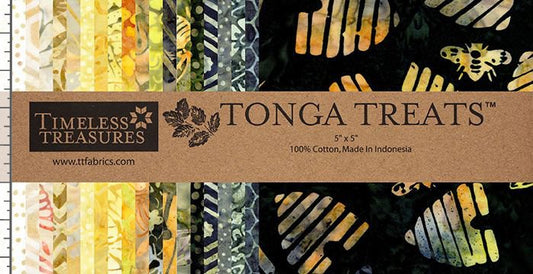 Timeless Treasures precut Tonga Honeycomb Batiks Batik