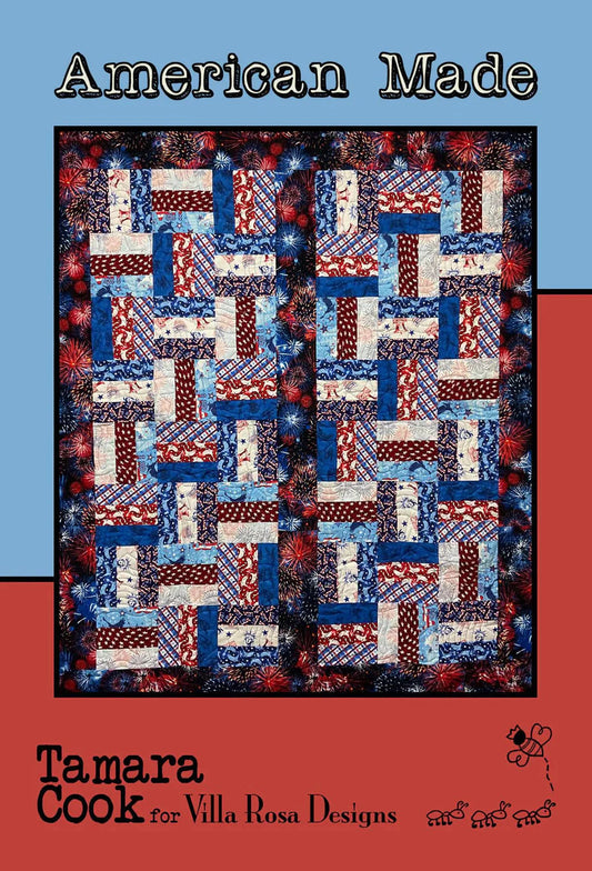Villa Rosa Designs Quilt Patterns Copy of American Made Pattern by Villa Rose Designs, finished quilt size approximately 60" x 70"