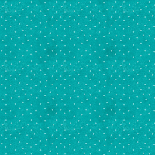 Wilmington Prints Blue / FQ (18"x21") Dots all over yellow or dots all over teal Fabric by the Yard from Wilmington Prints Sunflower Sweet by Lisa Audit