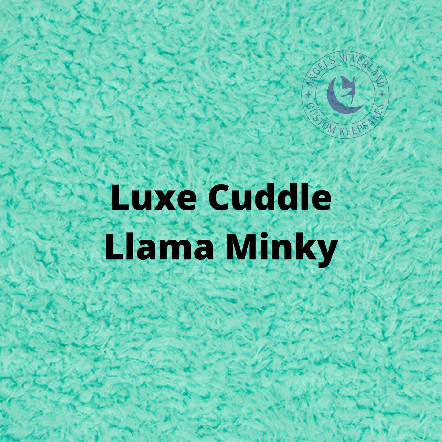 Wilmington Prints Fat Half 36"x28/30" / Green Llama Minky Shannon Luxe Cuddle Llama Minky coordinates with AE Nathan Comfy flannel, Baby Blanket Fabric by the yard