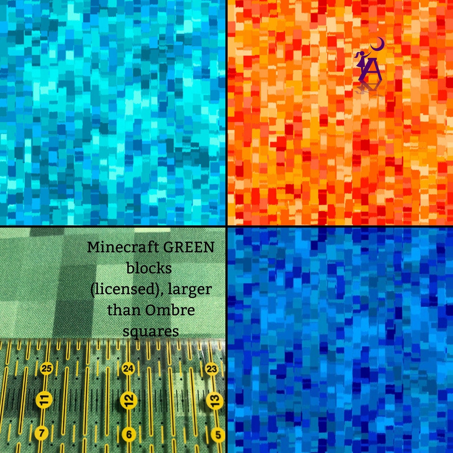 Angels Neverland Fabric Minecraft Fabric Bundle