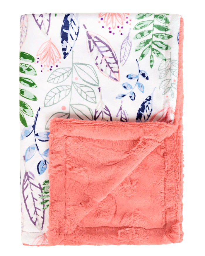 Angels Neverland Quilt Kit Beginner Box Cuddle® Kit Spring Leaves, Learn to Sew with Shannon Fabrics includes 6 beginner projects
