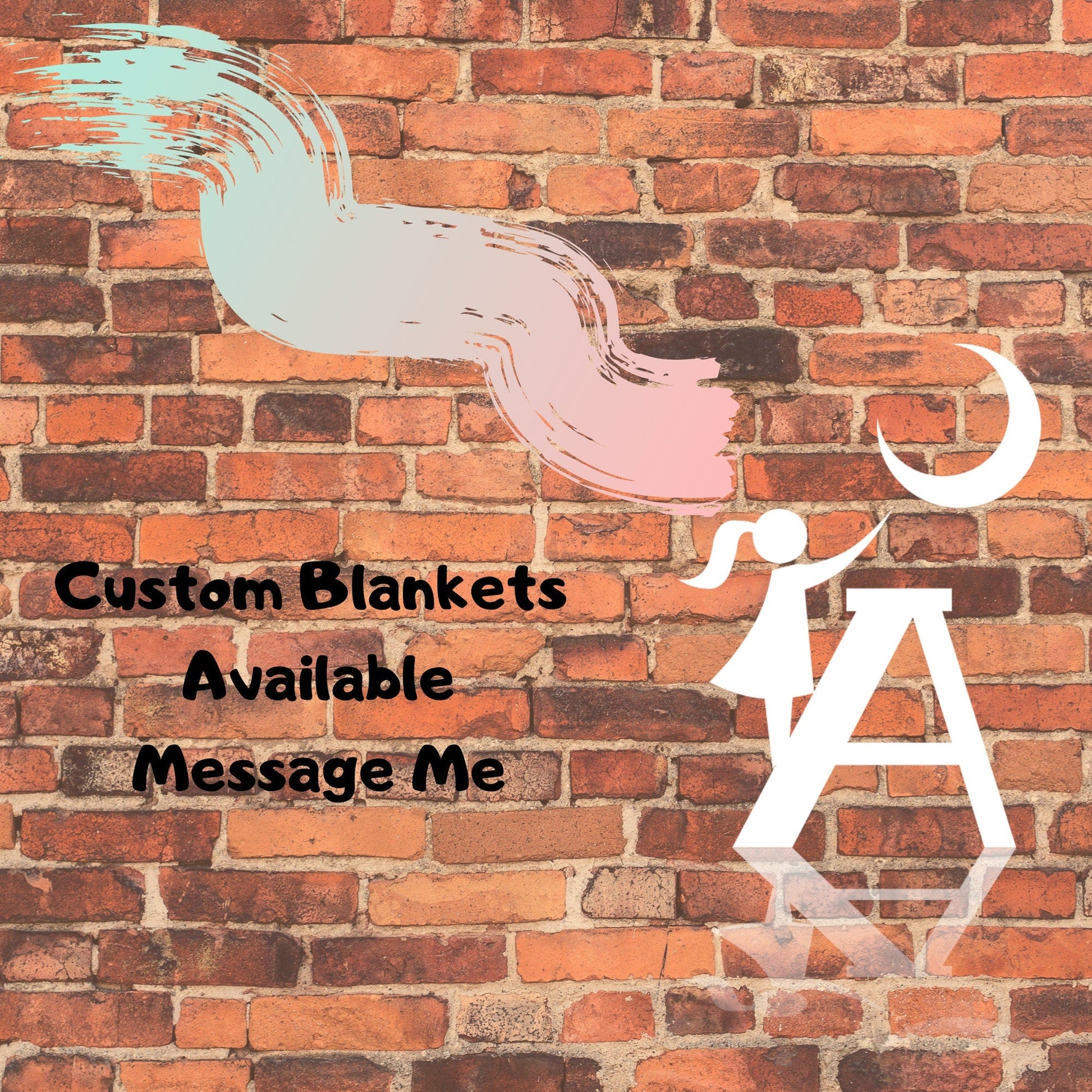 Angels Neverland Quilts & Comforters Reversible Shannon Fabrics Lattice & Embrace Fabrics Handmade Baby Gift Blanket