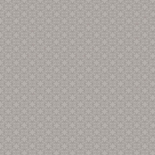 Henry Glass Fabric FQ (18"x21") Modern Melody Basics in Grey, Blender Fabric by Henry Glass