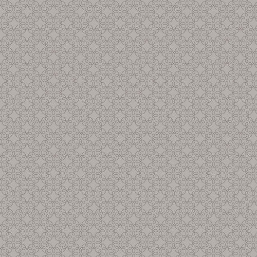 Henry Glass Fabric FQ (18"x21") Modern Melody Basics in Grey, Blender Fabric by Henry Glass
