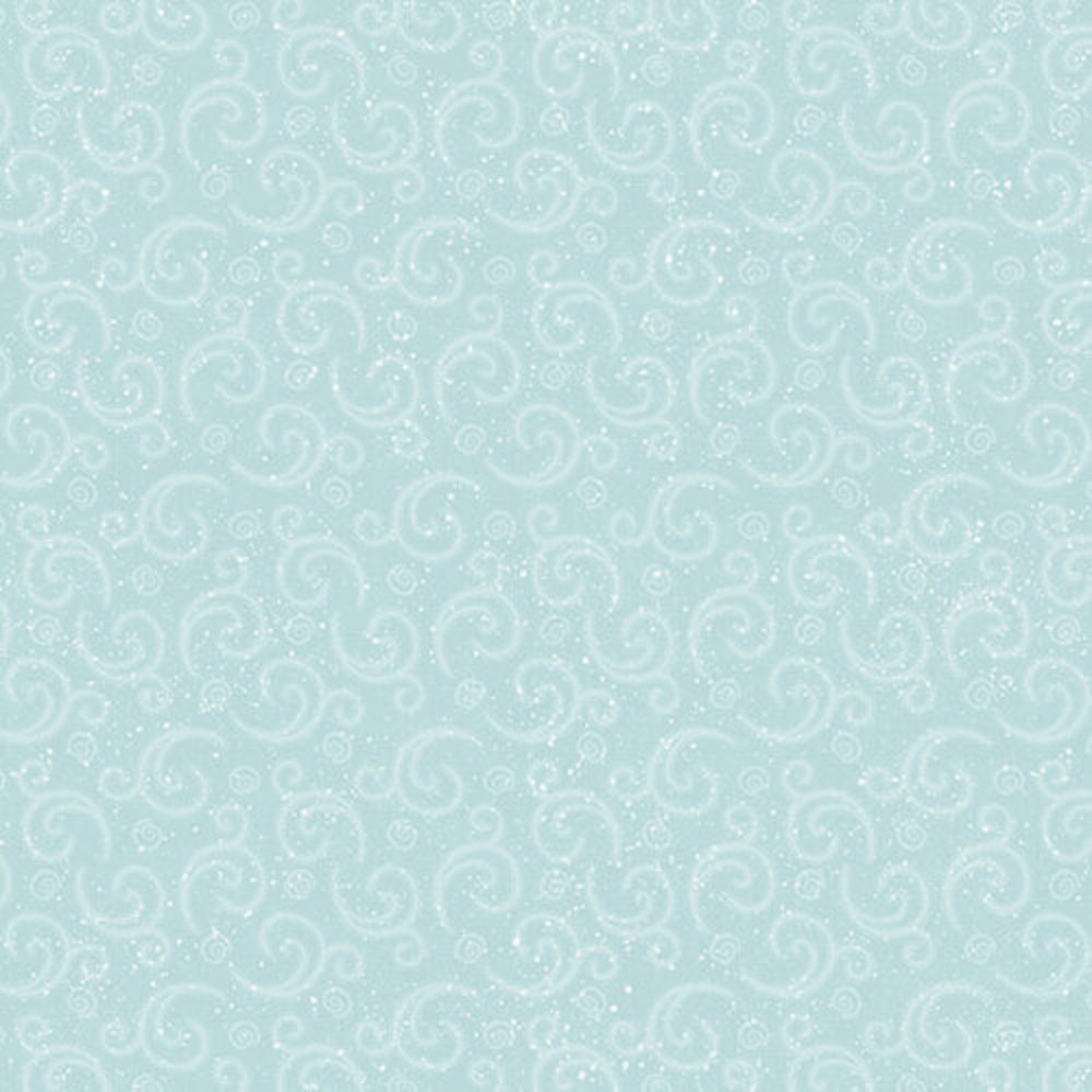 Henry Glass Fabric I Love Sn'Gnomies Flannel Dark Aqua Tossed Snowmen by Henry Glass