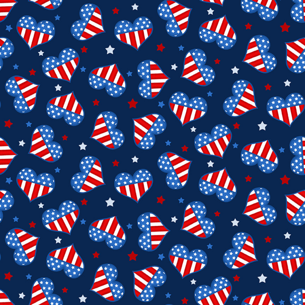 Henry Glass Quilt Kit Patriotic Gnome of the Brave Easy DIY Beginner QUILT KIT with Henry Glass Fabric