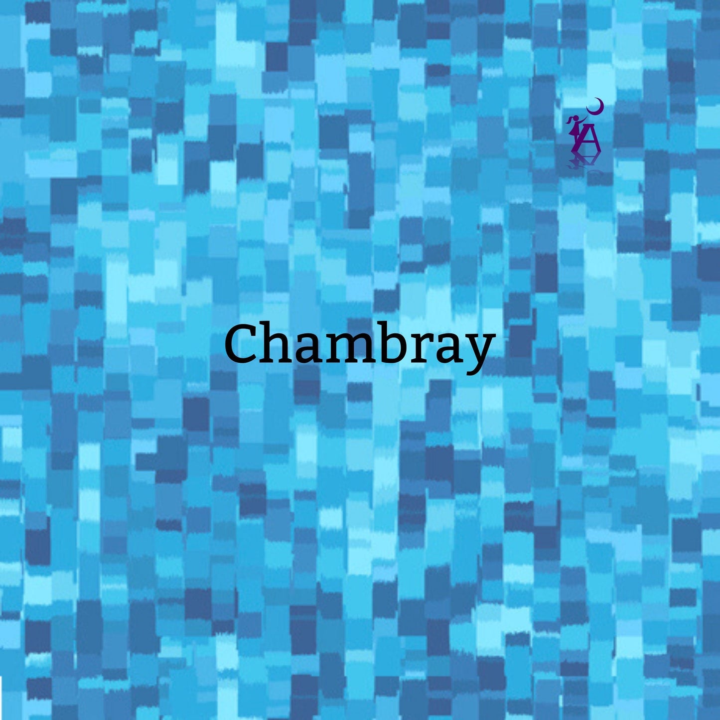 QT Fabrics Fabric 1/4 yard (9"x43/44") / Chambray Chambray or Ultra Blue Tonal Squares by QT Fabric, Minecraft like fabric