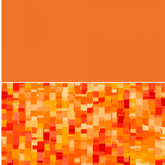 QT Fabrics Fabric Inspired Minecraft Fabric ORANGE Tonal Squares or SOLID Cotton Fabric, QT Fabric's Ombre Squares, Face Mask Cotton Fabric by the Yard
