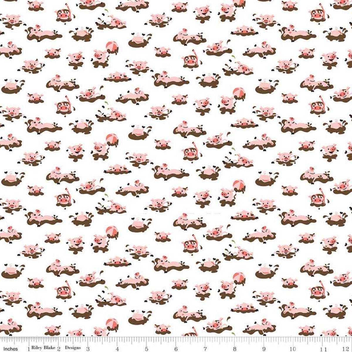 Riley Blake Fabric Riley Blake FLANNEL, Harmony Farm Sheep Dream Blue Flannel, Shabby Chic Fabric, Nature fabric, Pet accessory fabric, double napped fabric