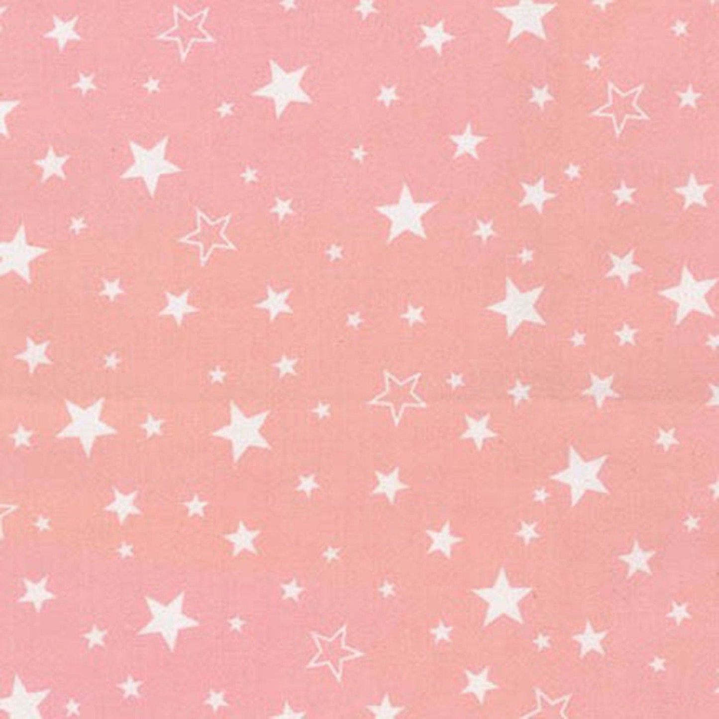 Robert Kaufman Fabric 2 yards (72"x44") / Pink Stars Cozy Cotton FLANNEL by Robert Kaufman Pink Stars or Navy Stars, Celestial Flannel