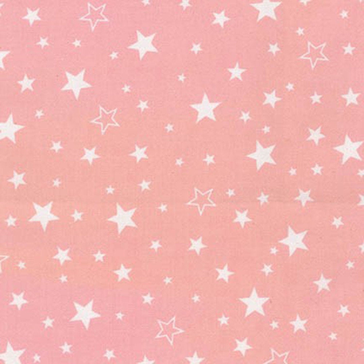 Robert Kaufman Fabric 2 yards (72"x44") / Pink Stars Cozy Cotton FLANNEL by Robert Kaufman Pink Stars or Navy Stars, Celestial Flannel