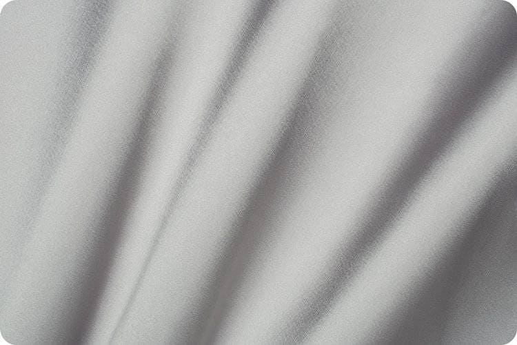 Shannon Fabrics Fabric 1/4 yard (9" x 60") / Silver 100 Silky Satin