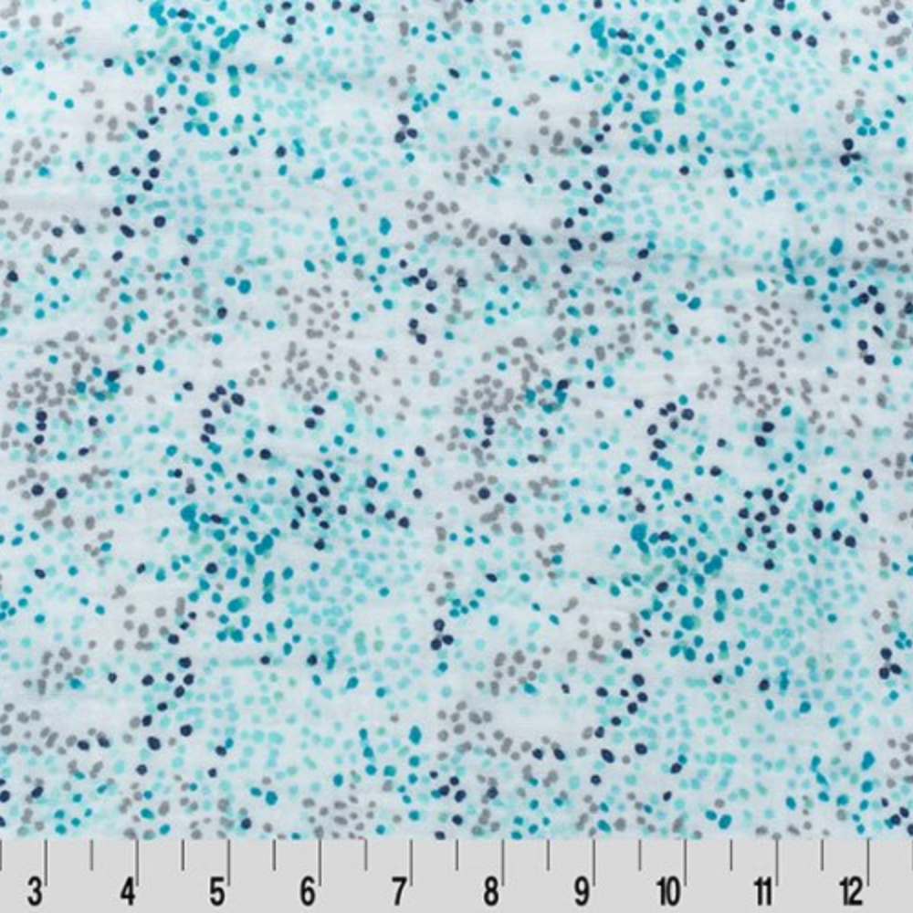 Shannon Fabrics Fabric 2 yards (72"x48") / Print Malibu Embrace Cotton Fabric (Double Gauze Cotton) Discontinued by Shannon Fabrics