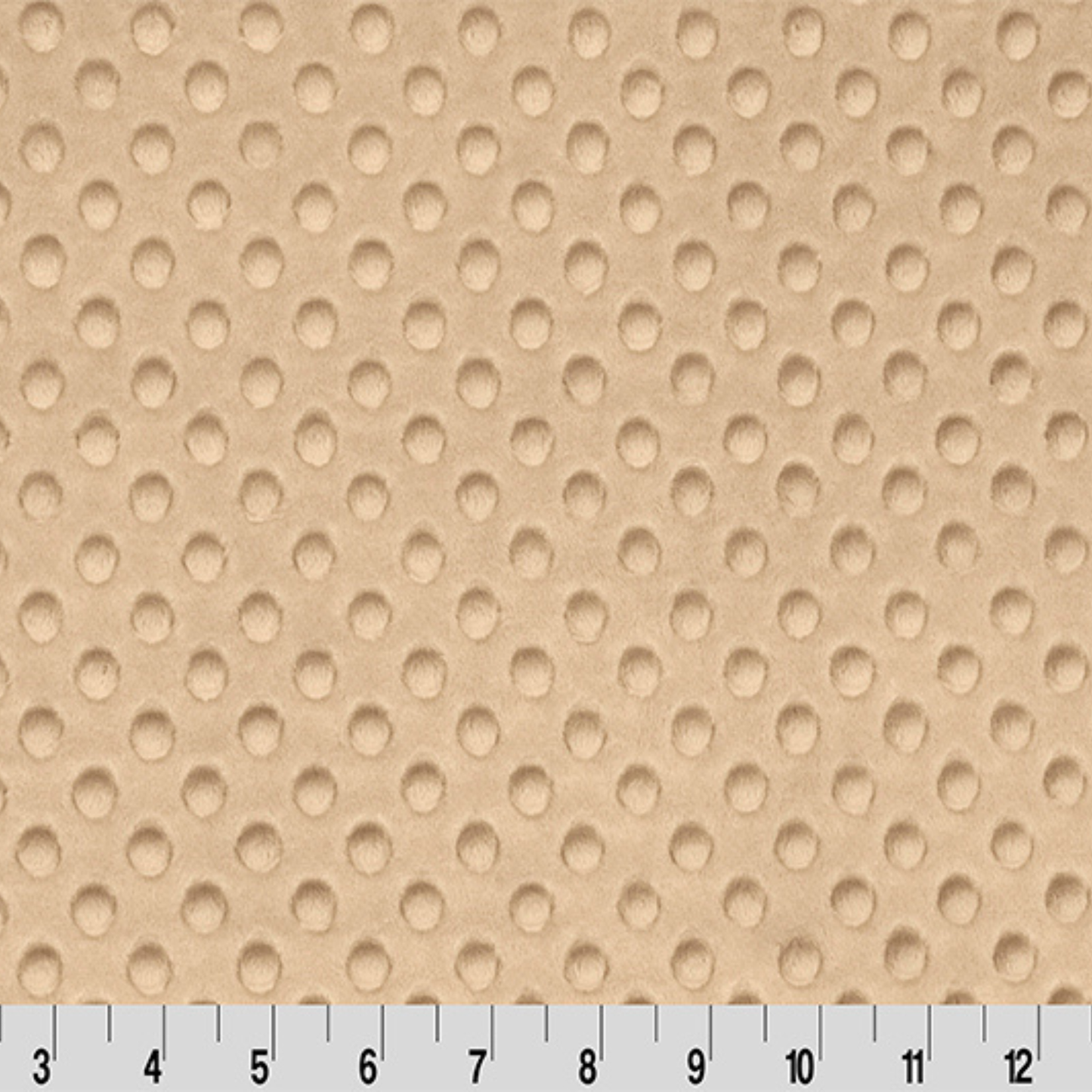 Shannon Fabrics Fabric Black, Camel, and Latte Neutral Dimple Cuddle Minky Embossed Minky Sold in Two Yard Cuts