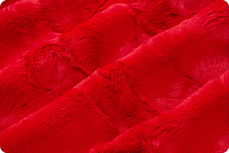 Shannon Fabrics Fabric Cardinal 2 yard Cuts of Luxe Cuddle® Hide Minky, Multiple Color Choices