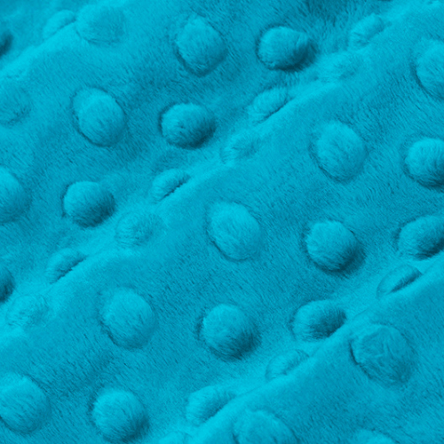 Shannon Fabrics Fabric Dark Turquoise Navy, Electric Blue, Royal Blue or Dark Turquoise Blue Dimple Cuddle Minky Embossed Minky Sold in Two Yard Cuts