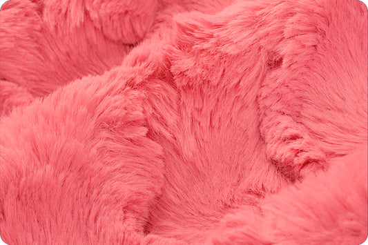 Shannon Fabrics Fabric Flamingo 2 yard Cuts of Luxe Cuddle® Glacier Minky, Multiple Color Choices