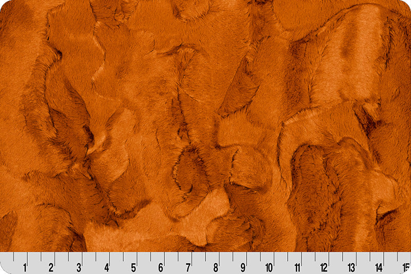 Shannon Fabrics Fabric Ginger 2 yard Cuts of Luxe Cuddle® Hide Minky, Multiple Color Choices