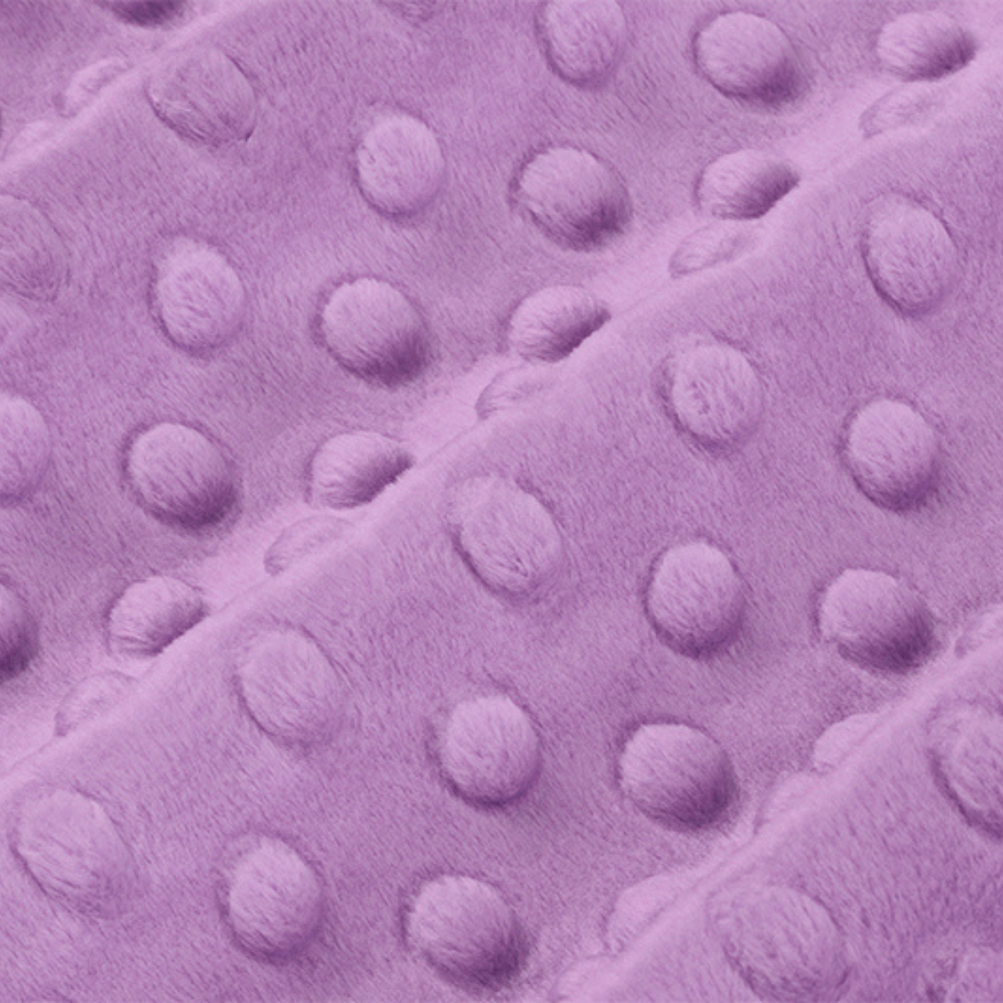 Shannon Fabrics Fabric Lilac Lilac, Purple, or Raspberry Dimple Cuddle Minky Embossed Minky Sold in Two Yard Cuts