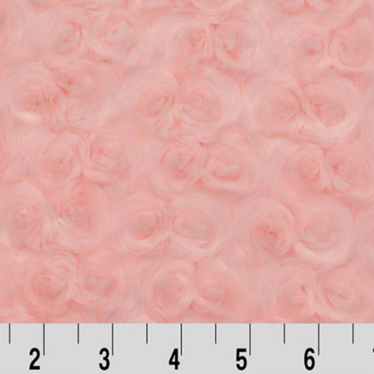 Shannon Fabrics Fabric Luxe Rose SHELL Minky - Minky CUDDLE® Fabric