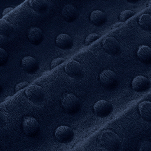 Shannon Fabrics Fabric Navy Blue Navy, Electric Blue, Royal Blue or Dark Turquoise Blue Dimple Cuddle Minky Embossed Minky Sold in Two Yard Cuts