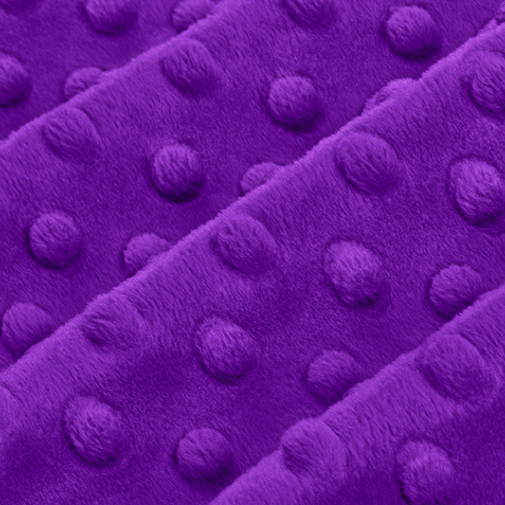 Shannon Fabrics Fabric Purple Lilac, Purple, or Raspberry Dimple Cuddle Minky Embossed Minky Sold in Two Yard Cuts
