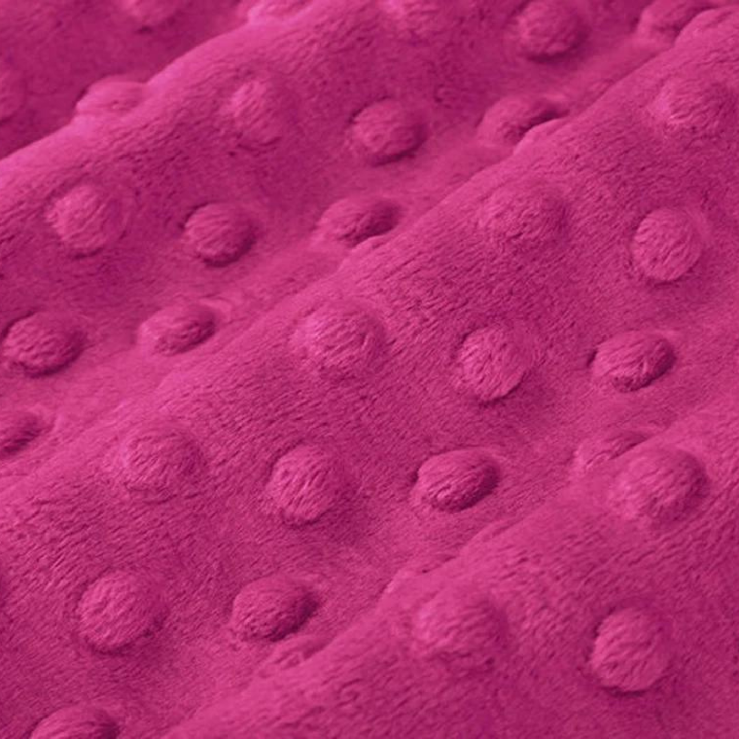 Shannon Fabrics Fabric Raspberry Lilac, Purple, or Raspberry Dimple Cuddle Minky Embossed Minky Sold in Two Yard Cuts
