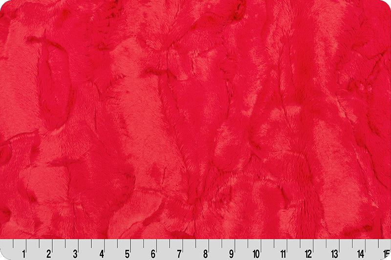 Shannon Fabrics Fabric Watermelon 2 yard Cuts of Luxe Cuddle® Hide Minky, Multiple Color Choices