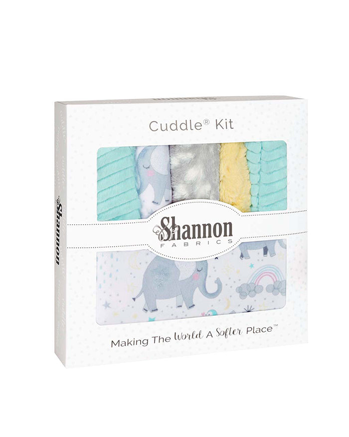 Shannon Fabrics Quilt Kit Cuddle® Kit Ear For You Snow Nursery Quilt Kit includes backing with FREE Sew Together Tuesday Video Tutorial