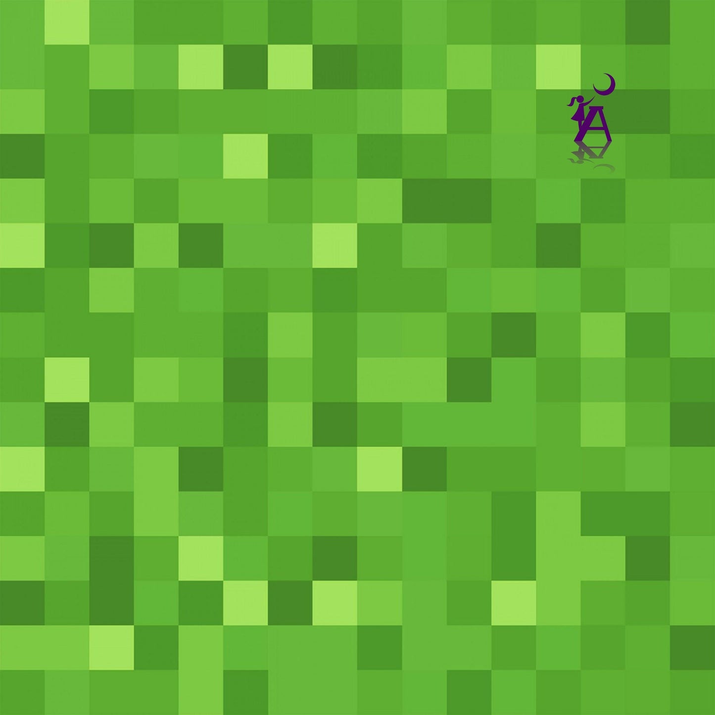 Springs Creative Fabric FQ Minecraft Fabric, Mojang minecraft green pixel fabric, Minecraft Licensed cotton Fabric, Minecraft bitmap, Minecraft grass blocks fabric