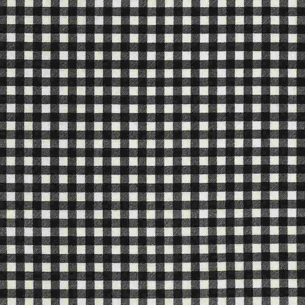 Timeless Treasures Fabric 1 yard (36"x44") Black Gingham Cotton fabric from Home is Where My Honey Is by Timeless Treasures