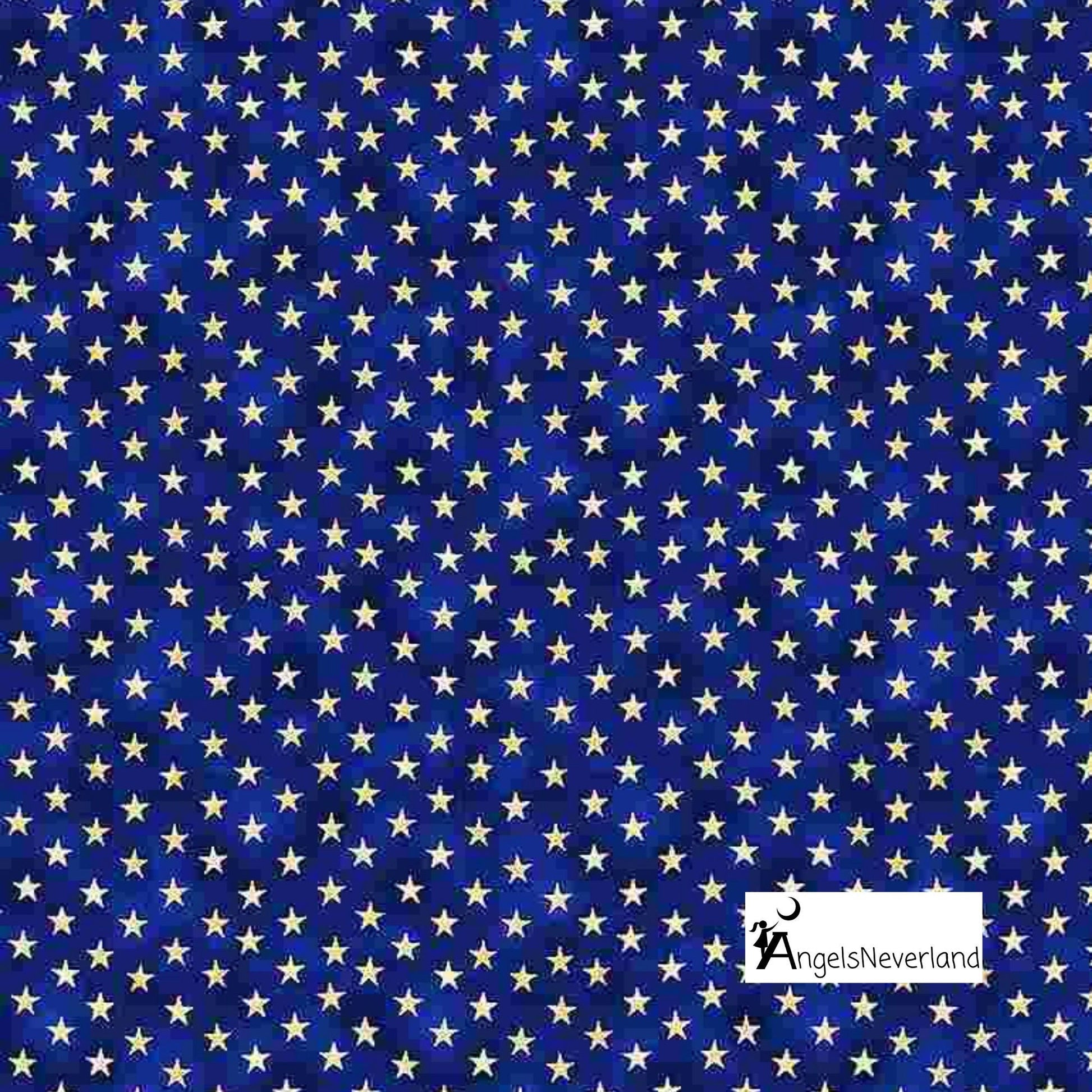 Timeless Treasures Fabric 1 yard (36"x44") / Stars Timeless Treasures Gnome of the Free & Brave, Patriotic Stars Blue or Stripes