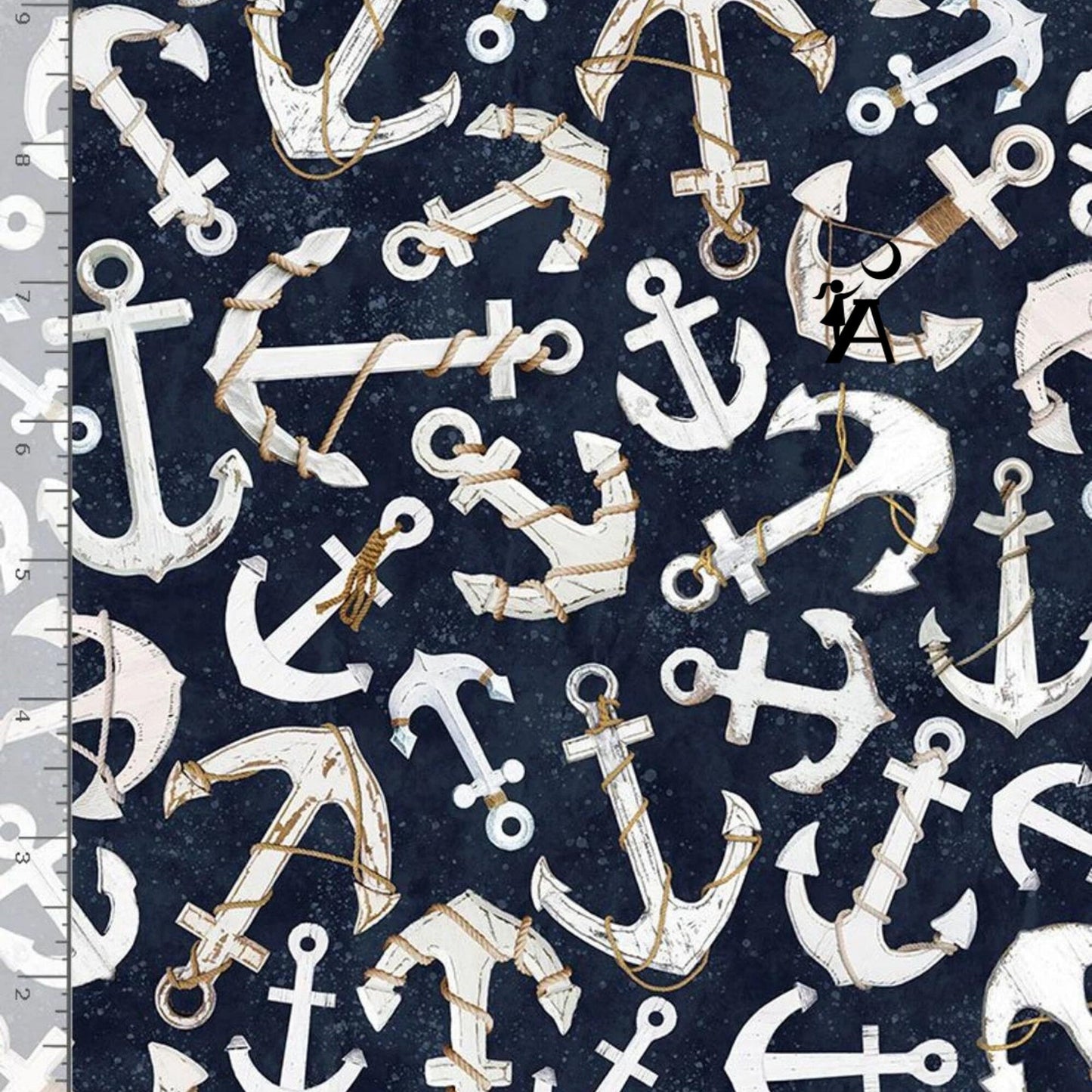 Timeless Treasures Fabric Beach and Nautical FQ Fabric Bundle with Beach Dreams PANEL 9 FQ prints and 1 Panel