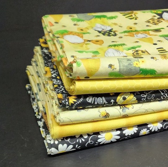 Timeless Treasures Fabric Home Is Where My Honey Is Collection Bundle