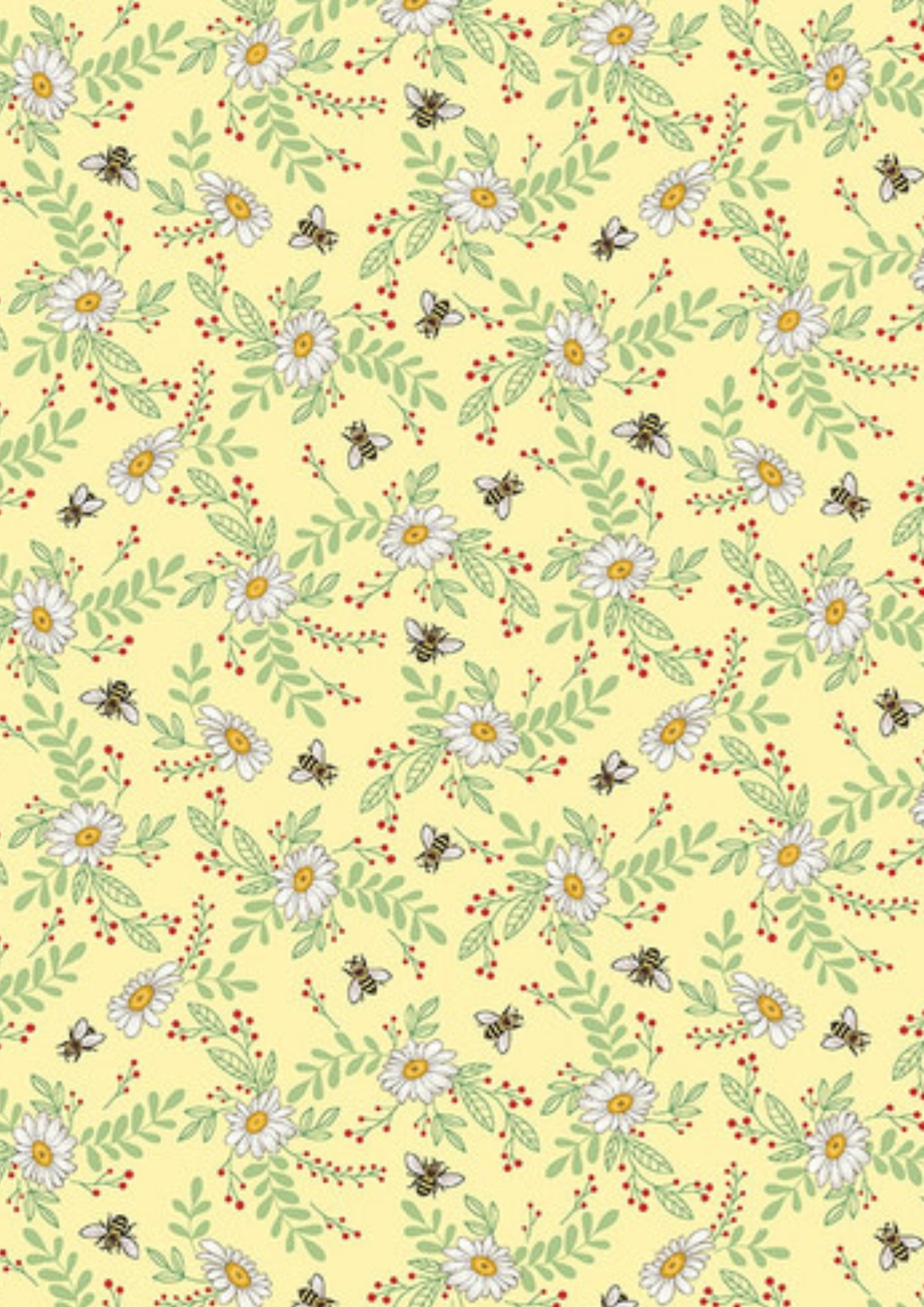 Timeless Treasures Quilt Kit Beginner Quilt Kit Bee All You Can Bee DIY Panel Quilt 50" x 68" approximate finished size