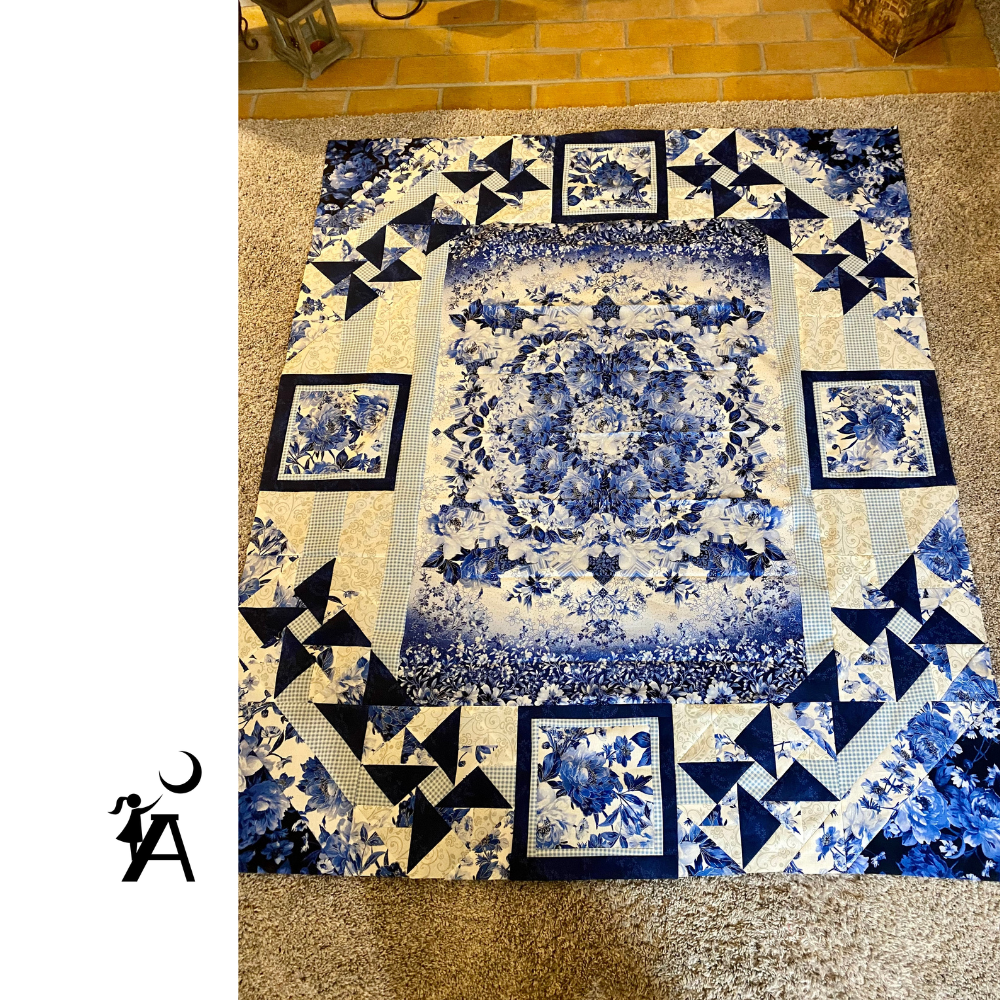Timeless Treasures Quilt Kit You are my Sunshine Sunny Garden Pinetree Country QUILT KIT