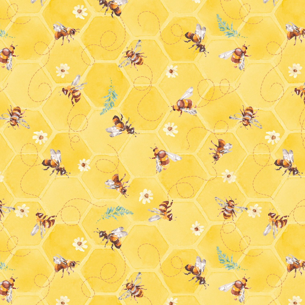 Wilmington Prints Fabric Bundle Wilmington Prints Sunflower Sweet 1 yard Bundled Fabric Collection by Lisa Audit Panel plus 13 coordinating prints in 1 yard cuts