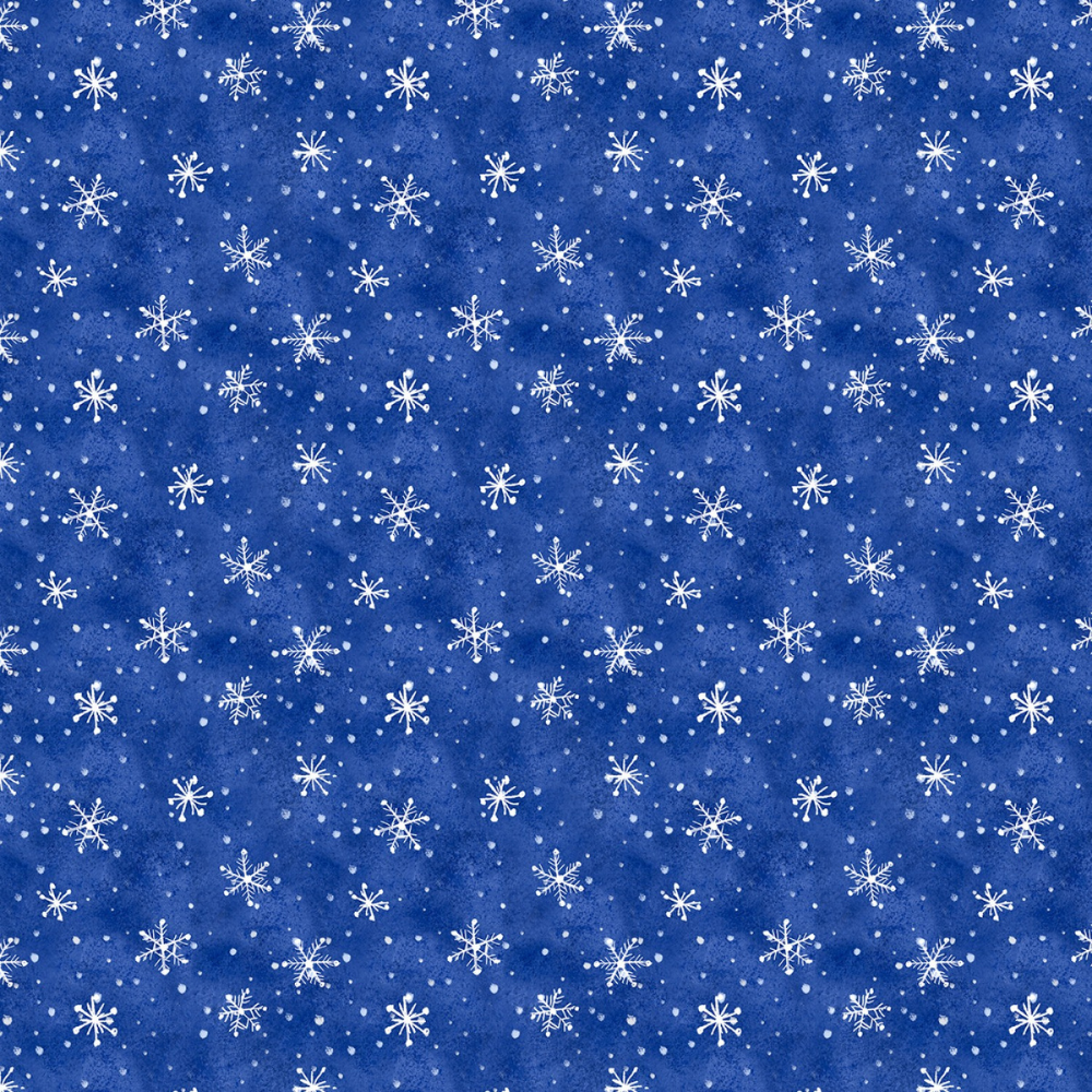 Wilmington Prints Fabric Snow What Fun Cotton Fabric - 2 1/2 in strips PRECUT 40 pc pack, jelly roll fabric