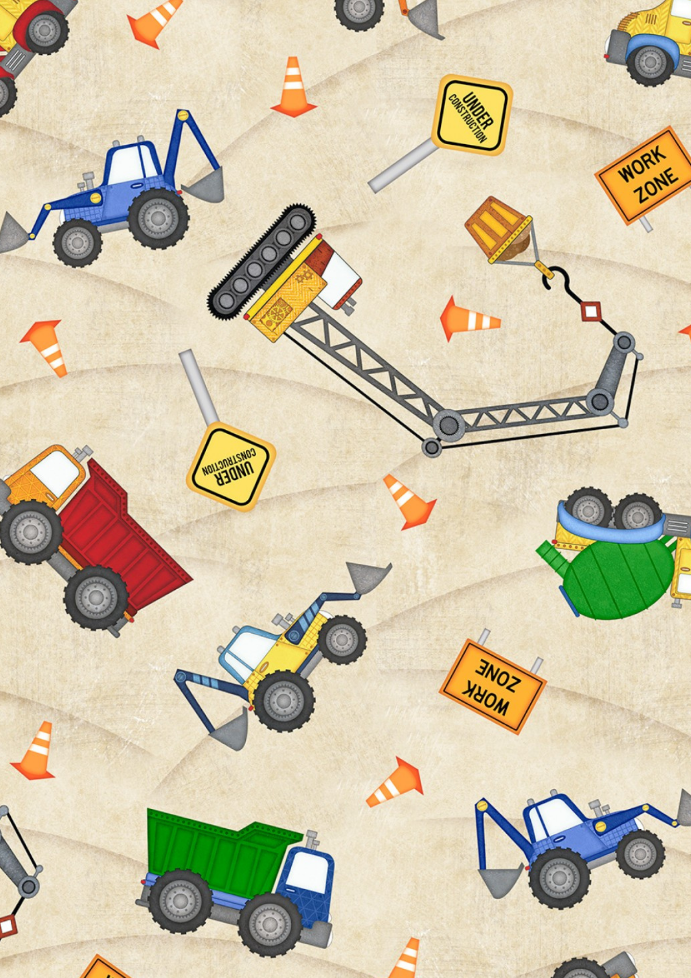 Wilmington Prints Quilt Kit Building Dreams by Wilmington Prints & Construction Zone Panel Easy DIY Beginner QUILT KIT Construction Equipment Picture This Pattern