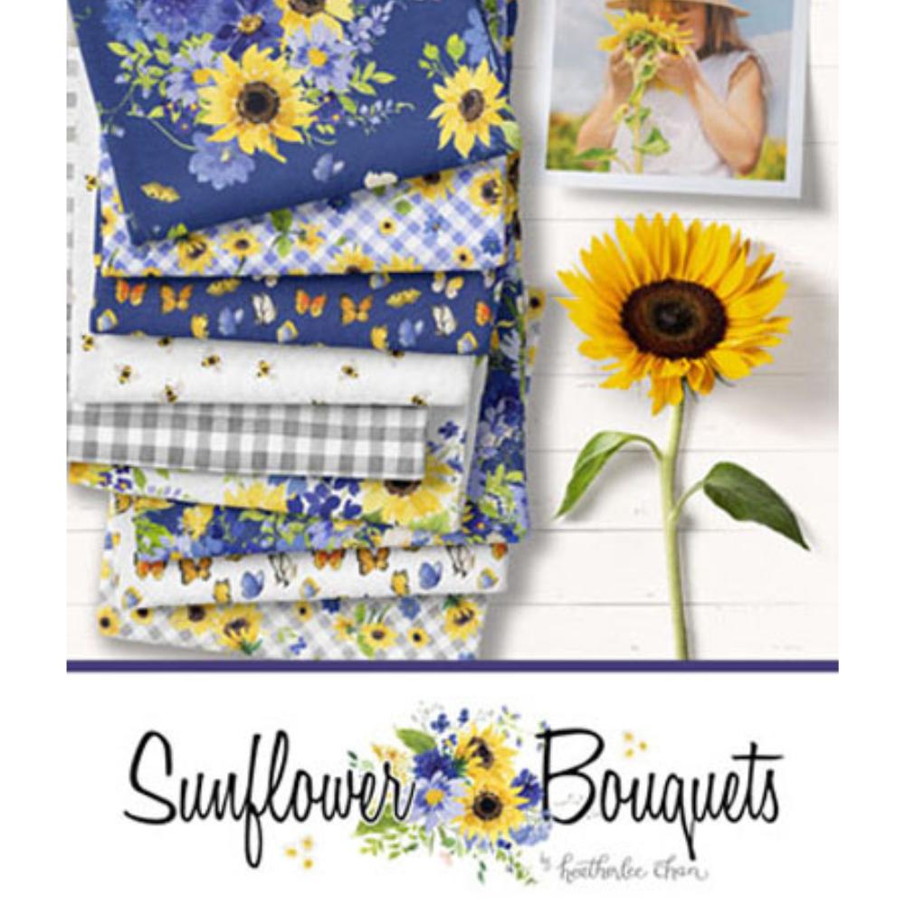 Sunflower Bouquets Fabric