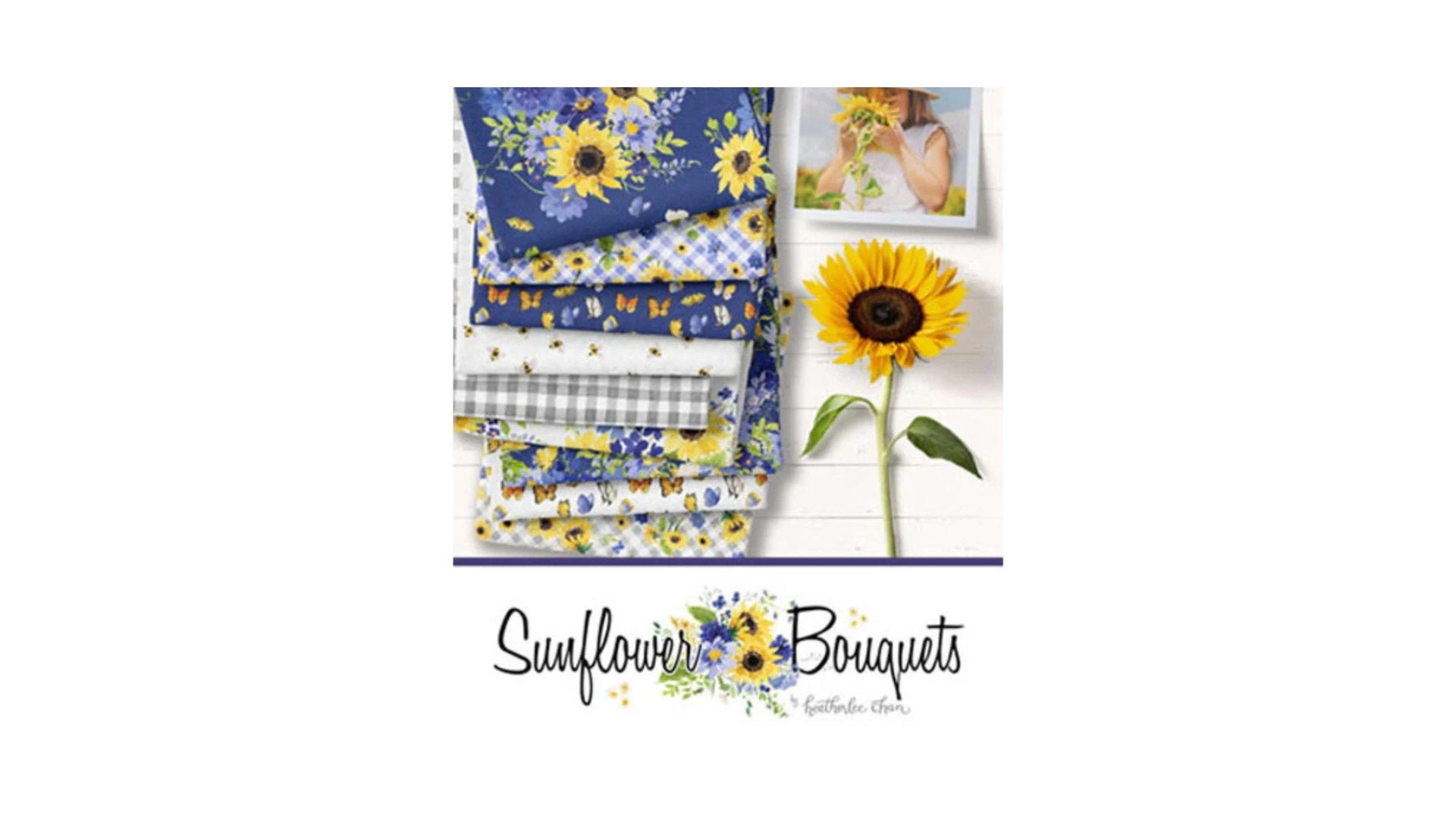 Sunflower Bouquets Fabric